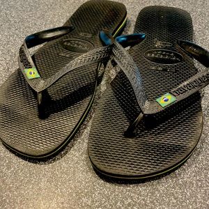 Havianas Black Brazil addition size 41-42